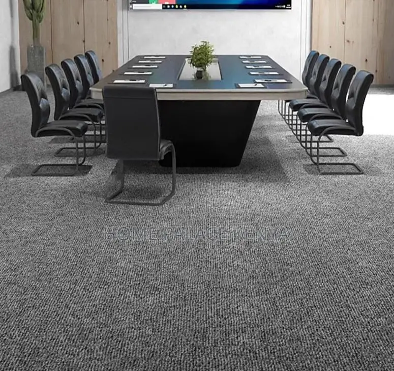 Home Carpet: Anti-Slip Loop Pile Full Coverage Carpet