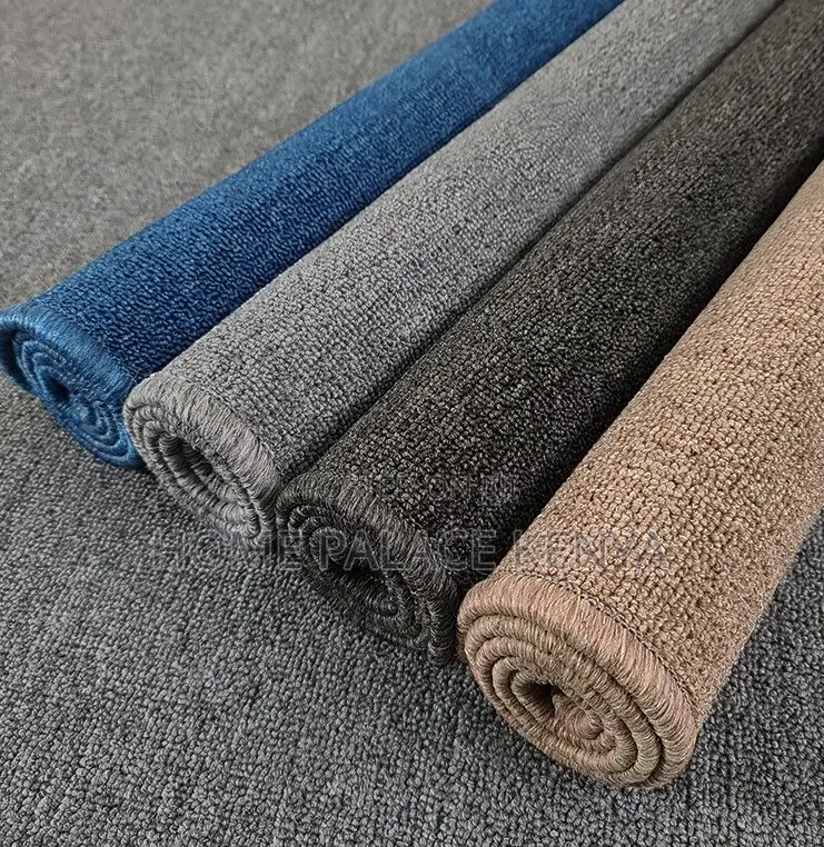 Home Carpet: Anti-Slip Loop Pile Full Coverage Carpet