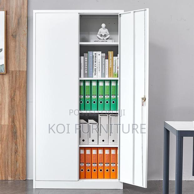 Office Cabinet; Two Doors Glass DKD Structure Cabinet - thumbnail 9