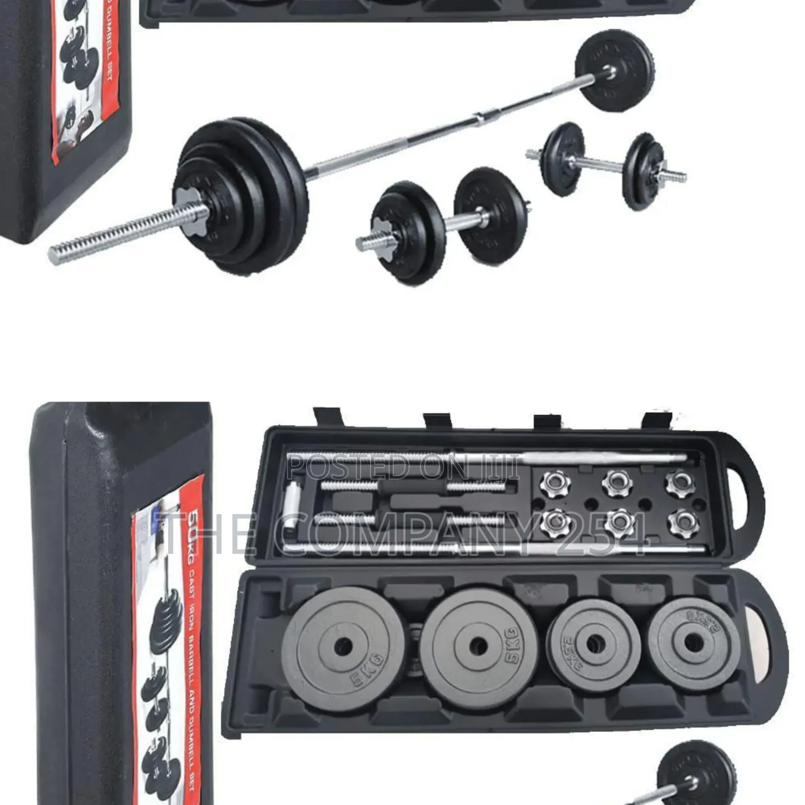 *York (50 Kg) Dumbbell Set* *Genuine and Frank*
