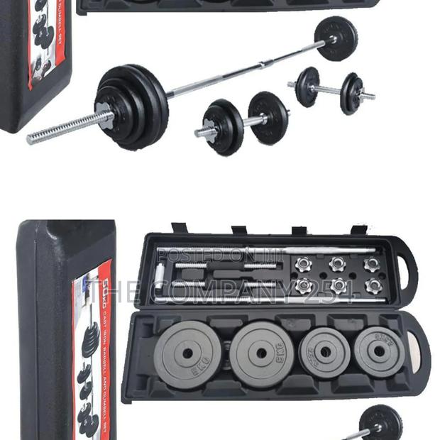 *York (50 Kg) Dumbbell Set* *Genuine and Frank*