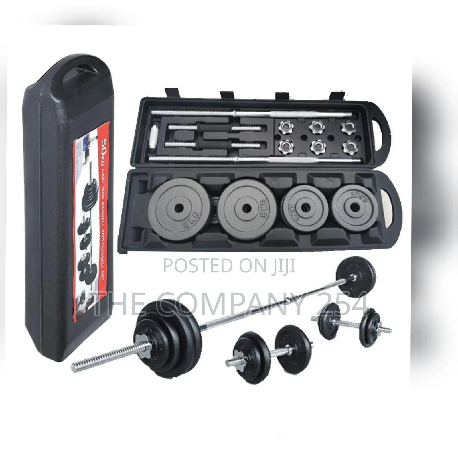*York (50 Kg) Dumbbell Set* *Genuine and Frank*