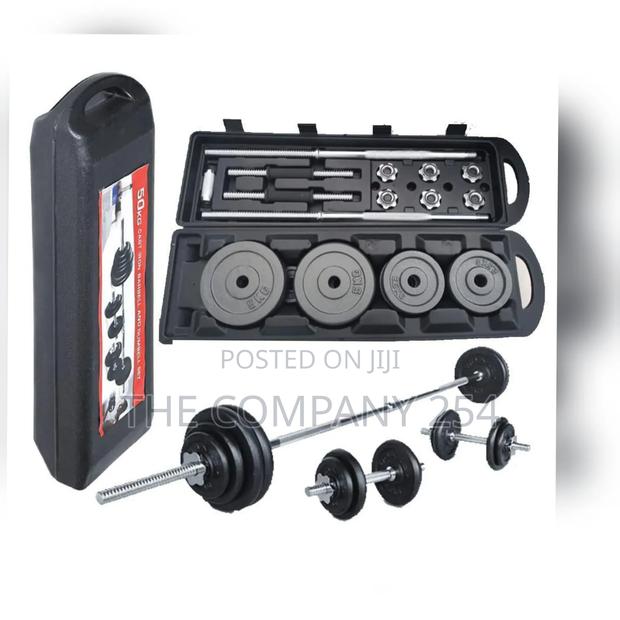 *York (50 Kg) Dumbbell Set* *Genuine and Frank* - thumbnail 2