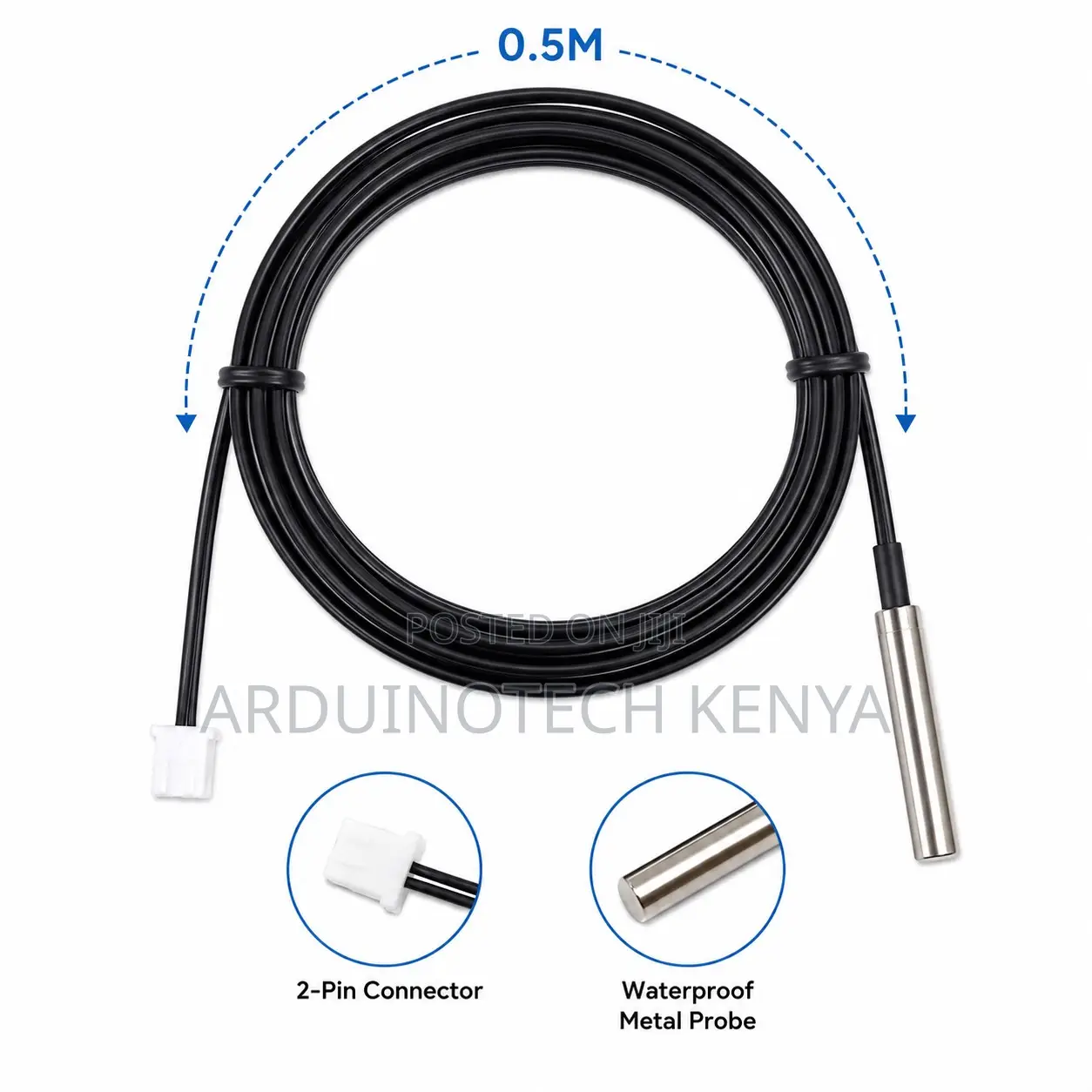 0.5m Ntc Waterproof Temperature Sensor