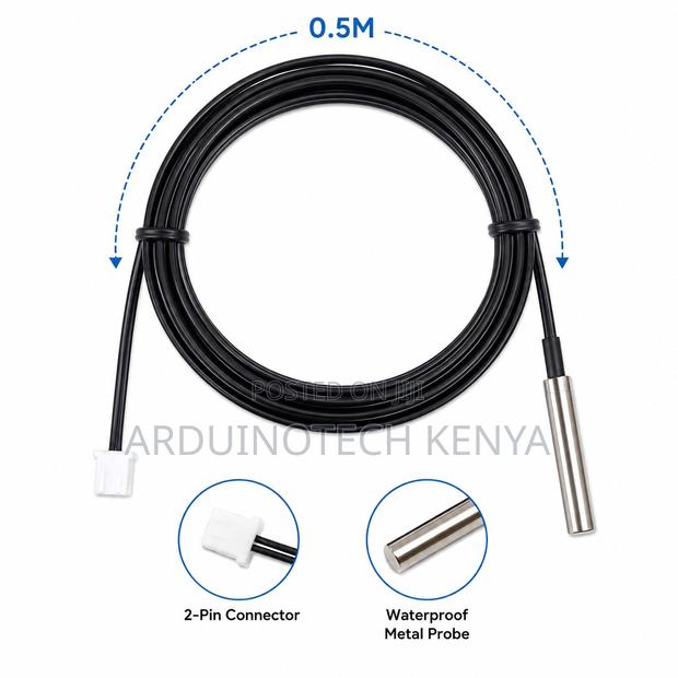 0.5m Ntc Waterproof Temperature Sensor - thumbnail 2
