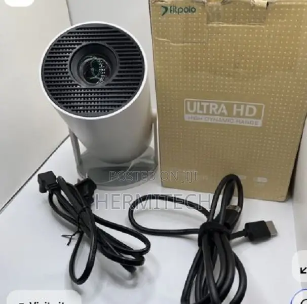 Hy300 Mini Projector With Wifi Bluetooth, Hd Home Cinema