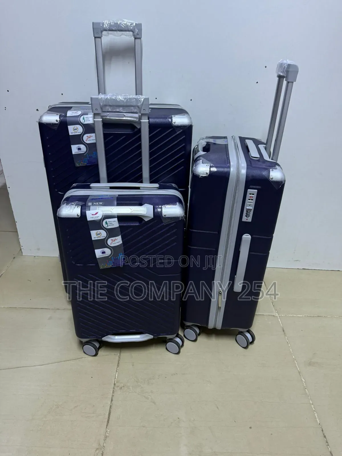 3in1 Rubber Suitcase Size 30 Available in Different Colour and Made