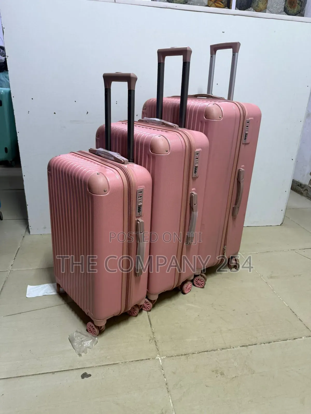 3in1 Rubber Suitcase Size 30 Available in Different Colour and Made