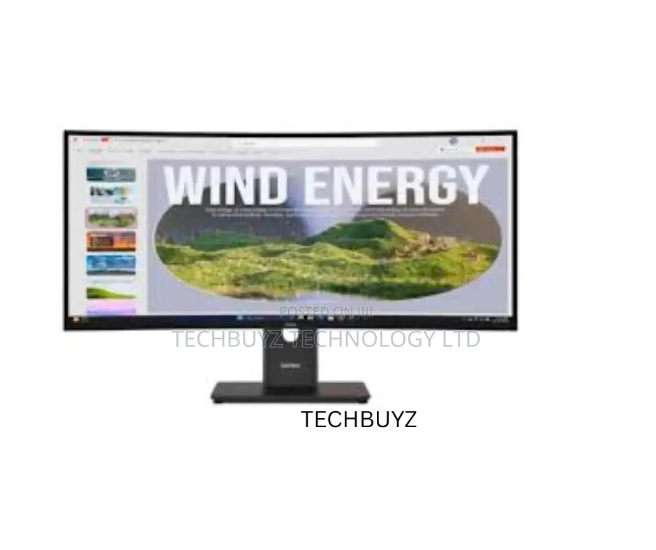 Lenovo Thinkvision T34wd-40 34"Ultrawide QHD Curved Monitor