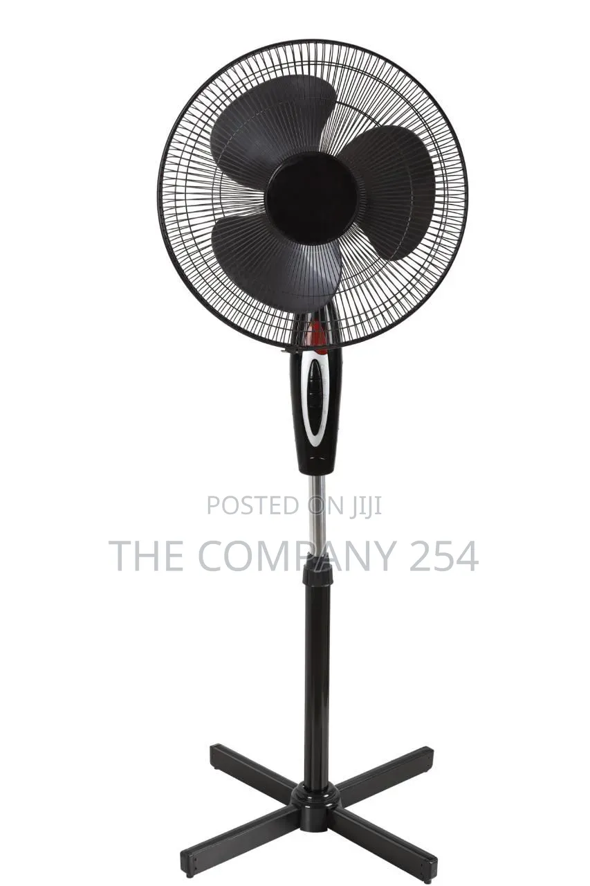 Primedale 16"Stand Fan With 5 Blades Black in Colour at 4800