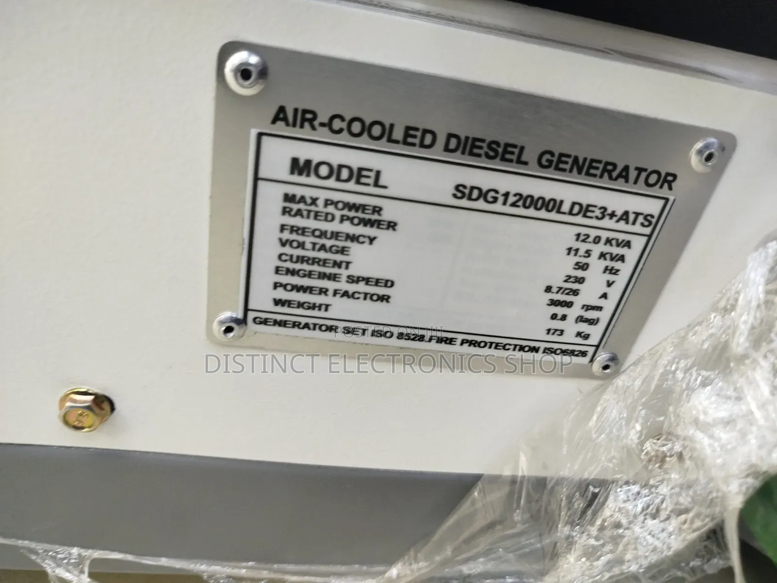 Kupper Diseal Generator 12kva