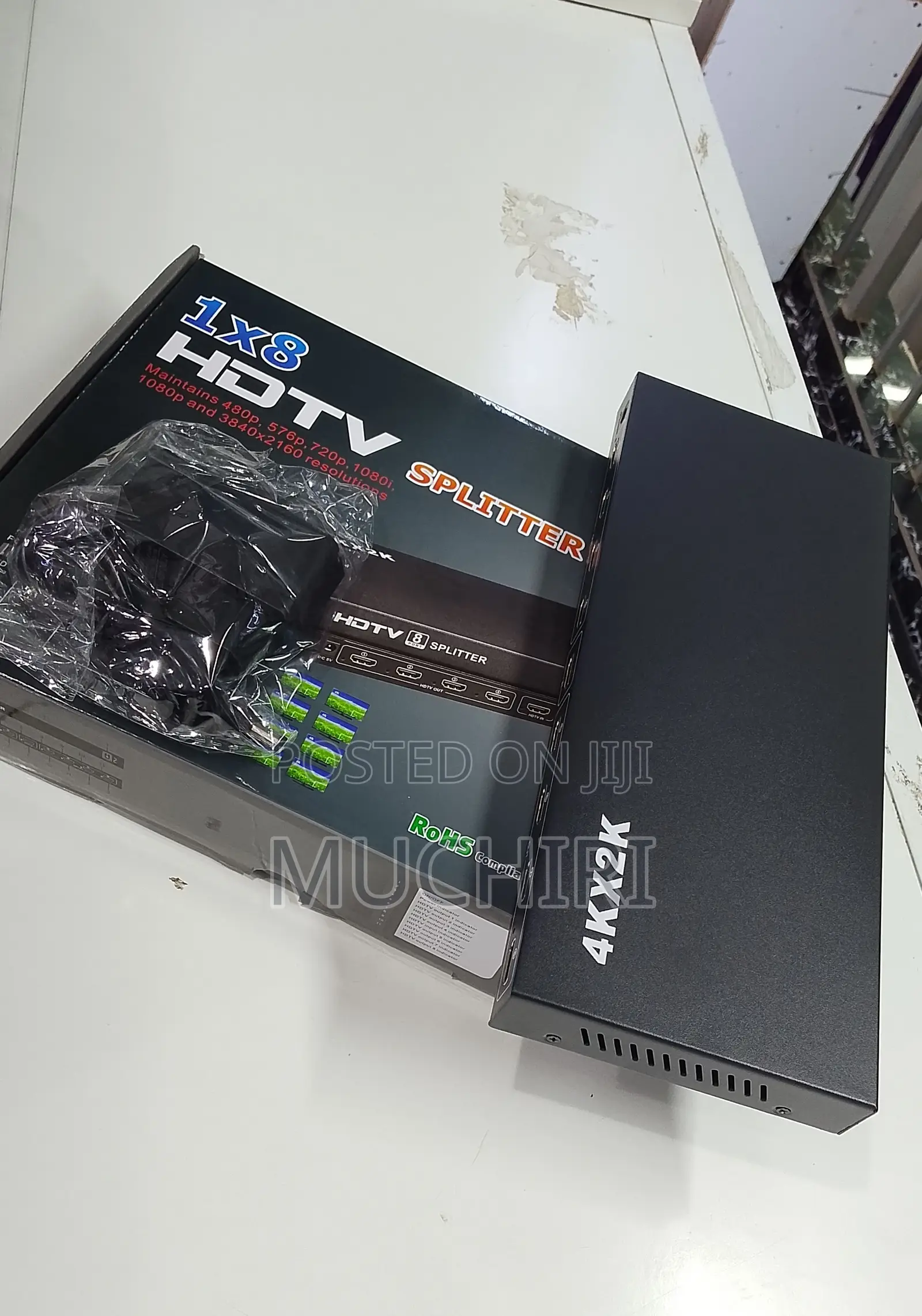 Hdmi Splitter 1x8 1080p 1 Port to 8 Hdmi Display Duplicate