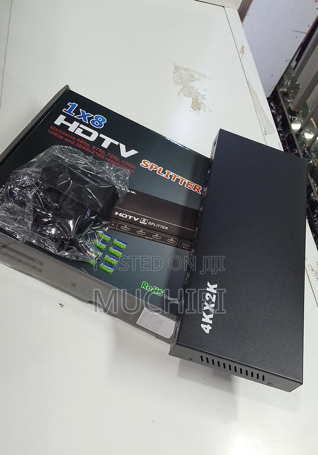 Hdmi Splitter 1x8 1080p 1 Port to 8 Hdmi Display Duplicate