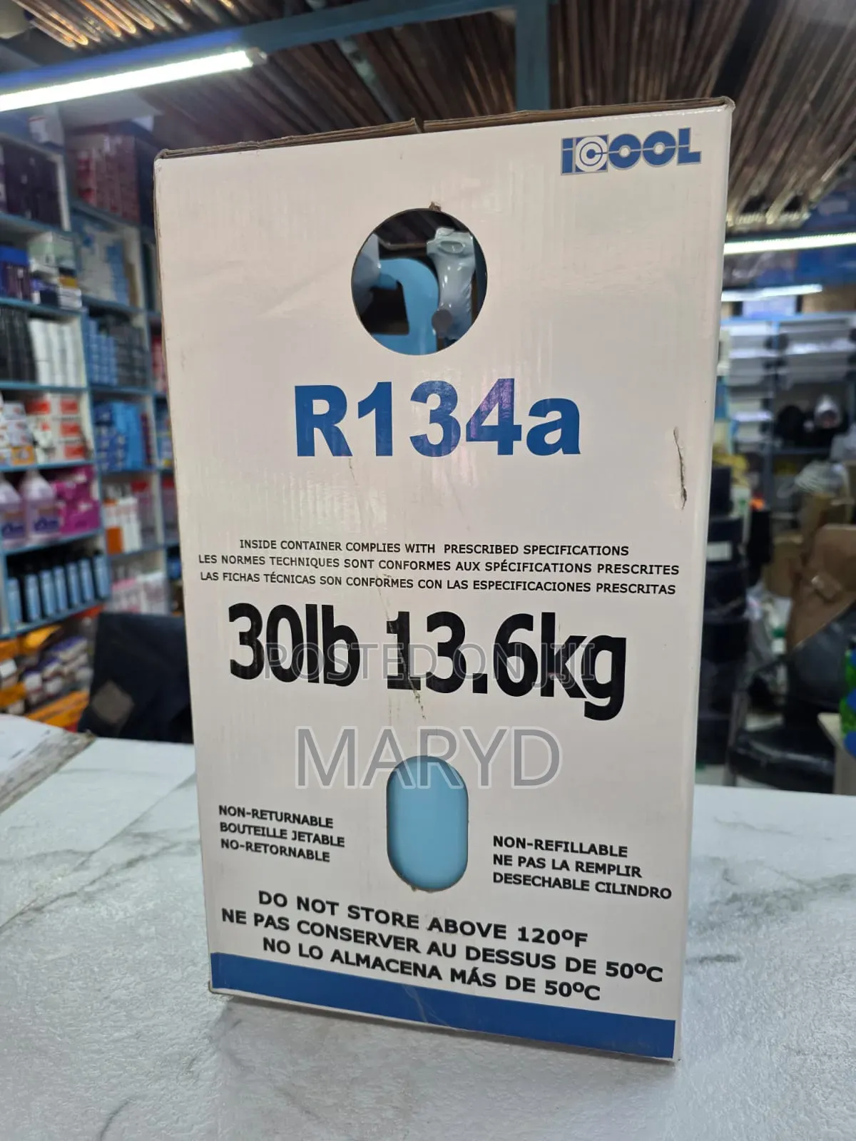 R134a Refrigerant Gas In Kenya For Cooling And Refrigeration Systems