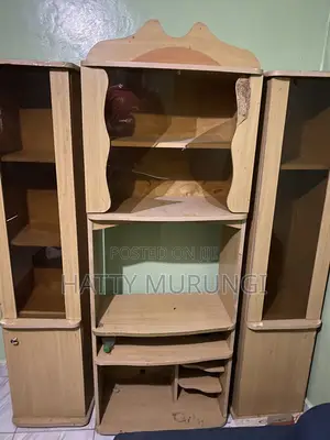 Brown Cupboard Set