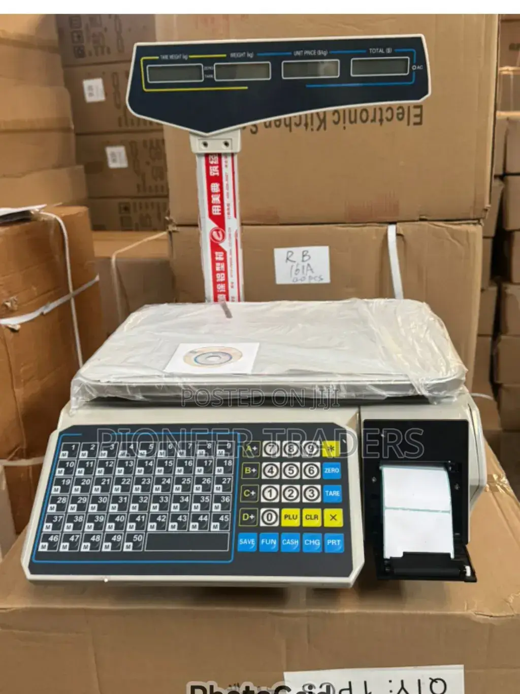 Acs 30kg Electronic Barcode Printing Scale