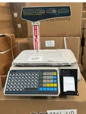 Acs 30kg Electronic Barcode Printing Scale