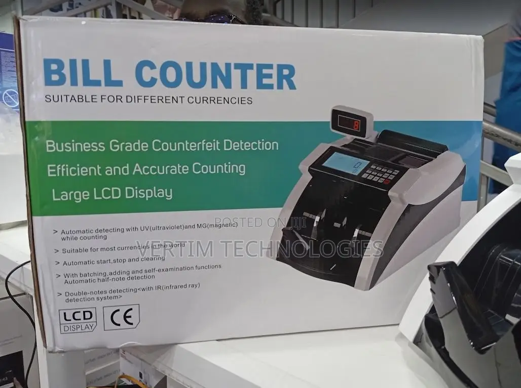 Multicurrency Bill Counter Machine Cash Counting Machine