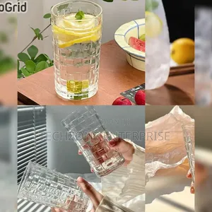 Clear Rigged 6pc Water /Juice Glass 