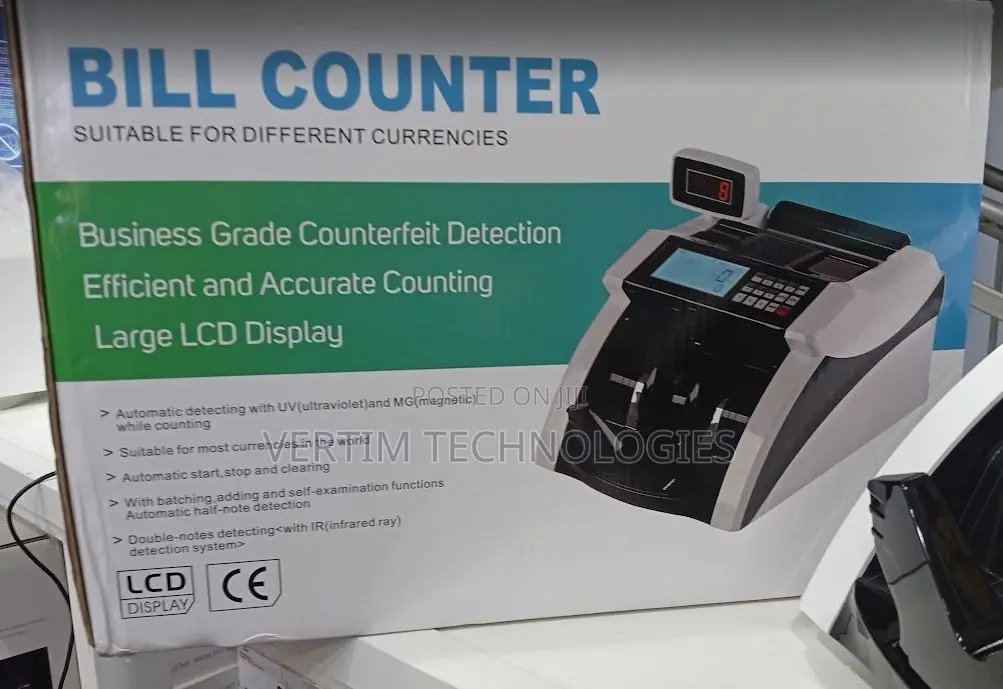 High Speed Multicurrency Cash Counting Machine With Value Detection