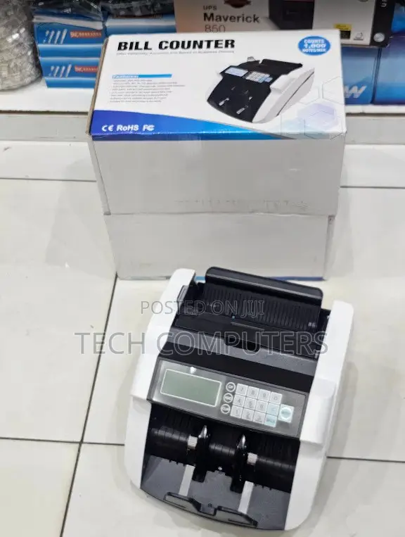 High-Speed Cash Counting Machine With Automatic Note Detection