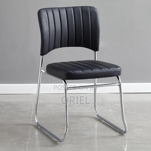 Office Chair : Black Pu Leather Office Chair - thumbnail 10