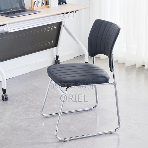 Office Chair : Black Pu Leather Office Chair - thumbnail 16