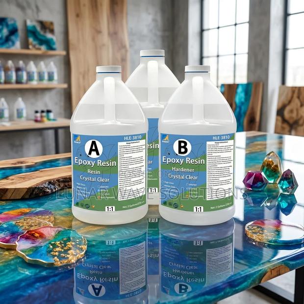 High Gloss 100% Solid Waterproof Anti-Slip Self Leveling Epoxy Resin