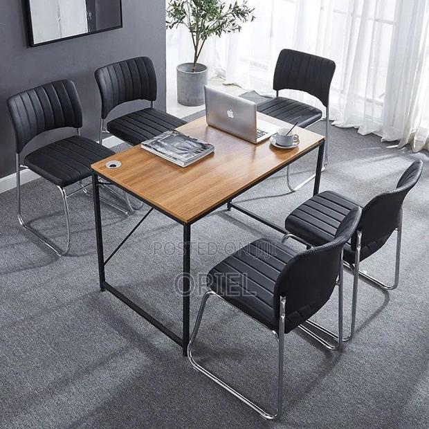 Office Chair : Black Pu Leather Office Chair - thumbnail 20