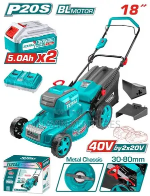Total Tlmli20186 Cordless Lawn Mower 18'