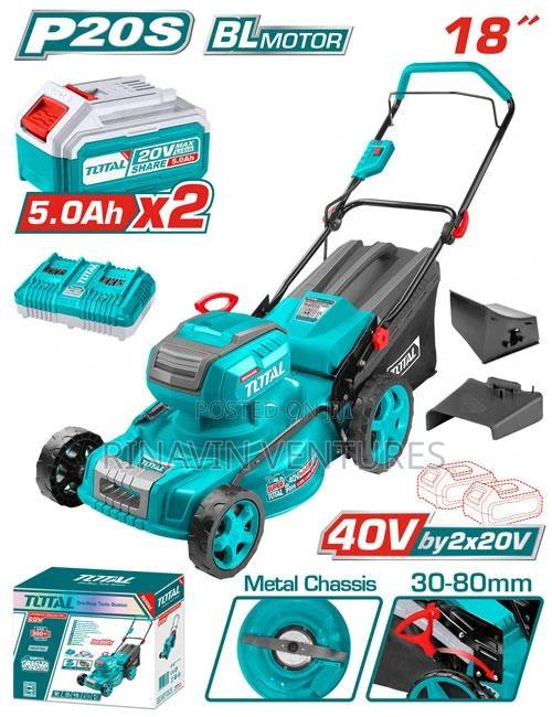 Total Tlmli20186 Cordless Lawn Mower 18'