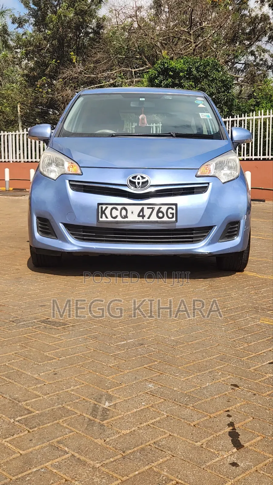 Toyota Ractis 2012 Blue