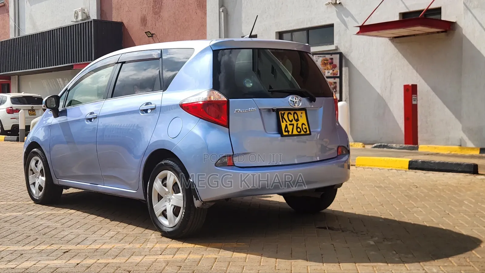 Toyota Ractis 2012 Blue