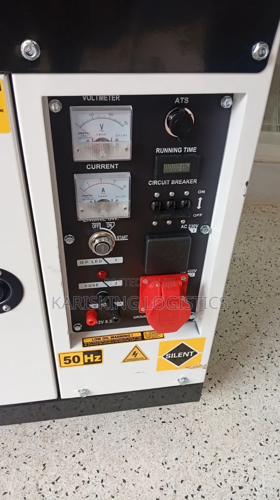 Maybach 12 Kva Diesel Air-Cooled Generator With Ats