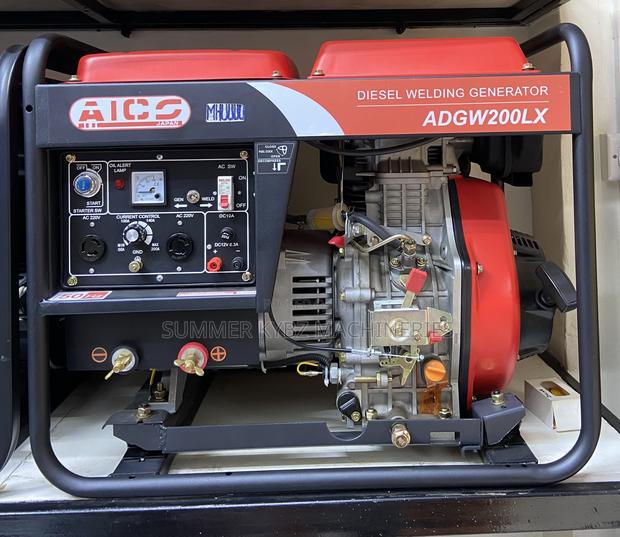 7.5 Kva Aico Japan Adgw200lx Diesel Welding Generator