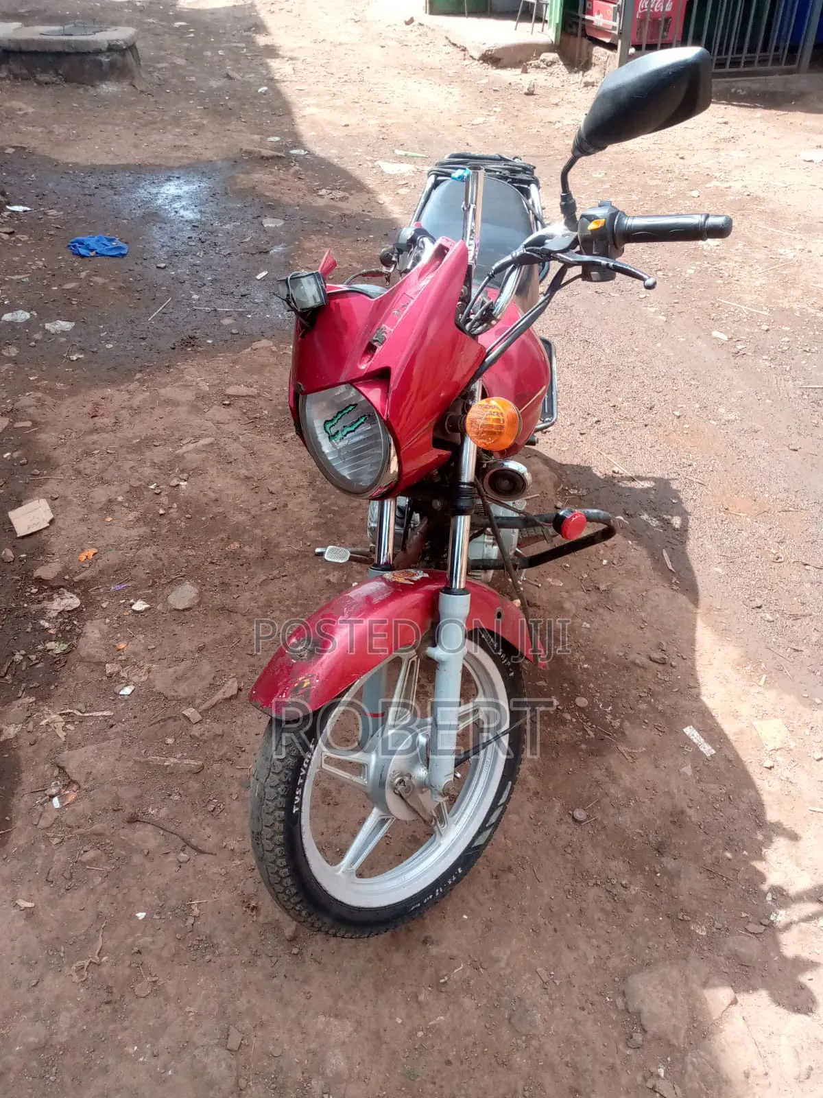 TVS HLX Plus ES 2022 Red