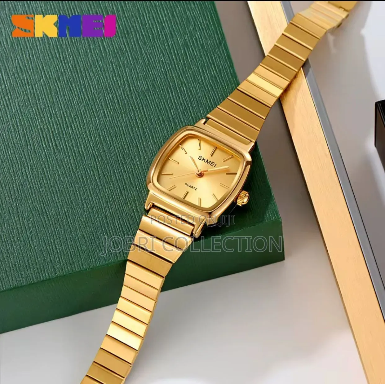 Gold Skmei Ladies Watch