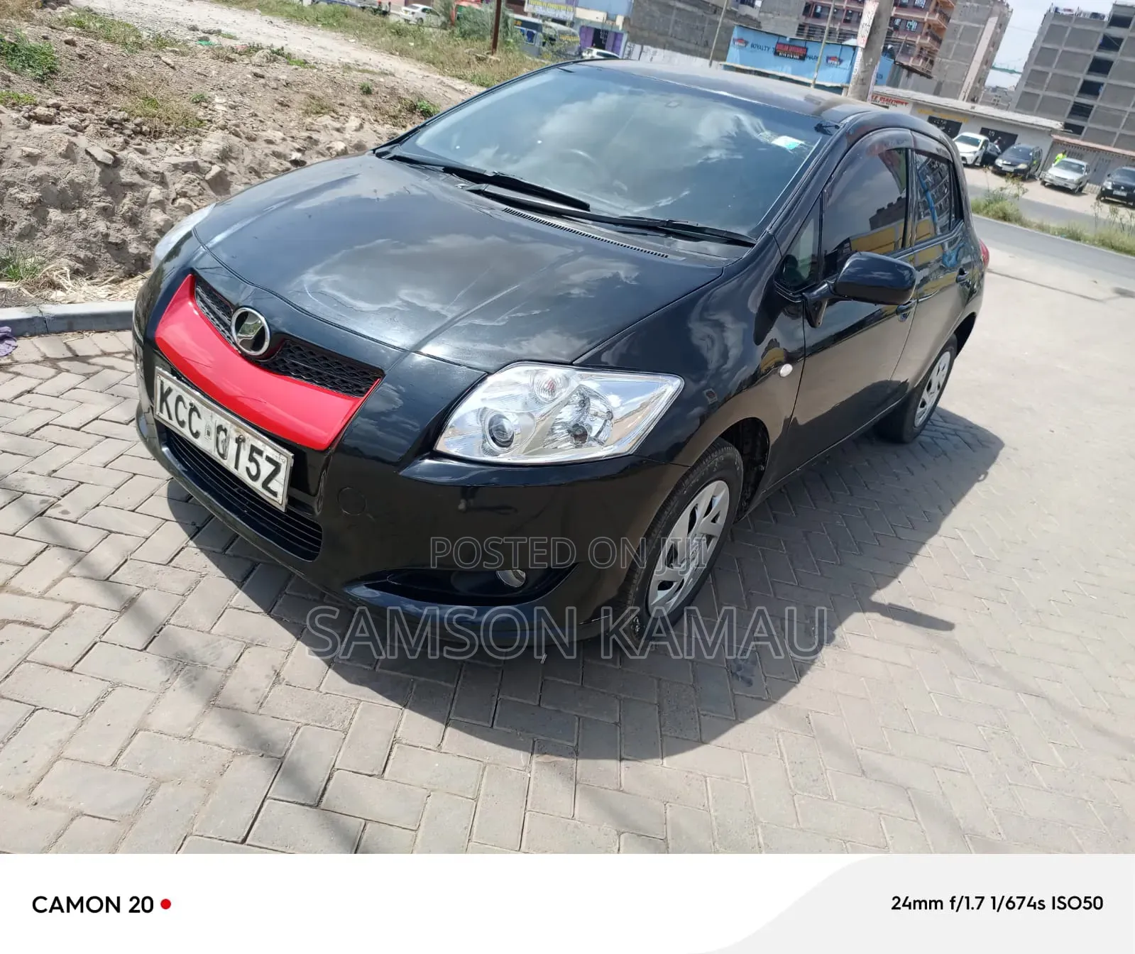 Toyota Auris 2008 Black