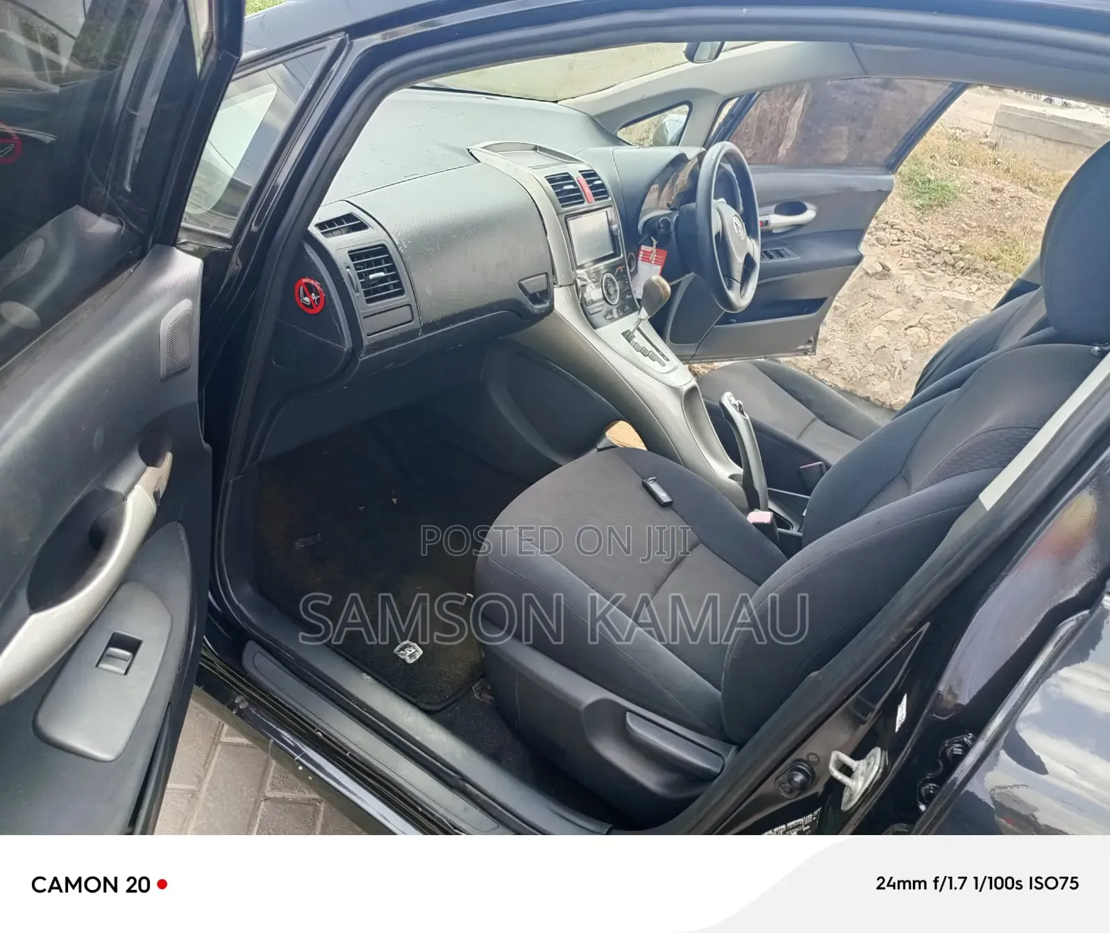 Toyota Auris 2008 Black