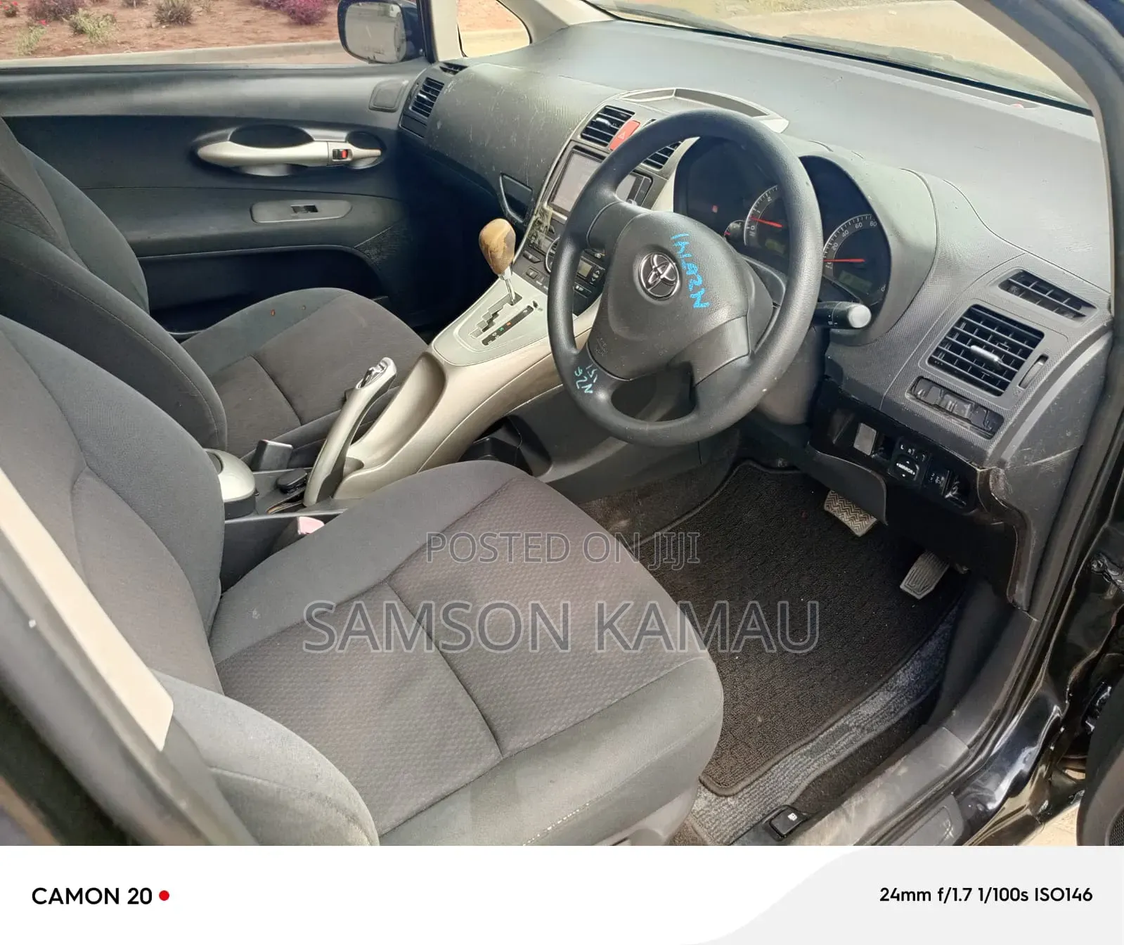 Toyota Auris 2008 Black