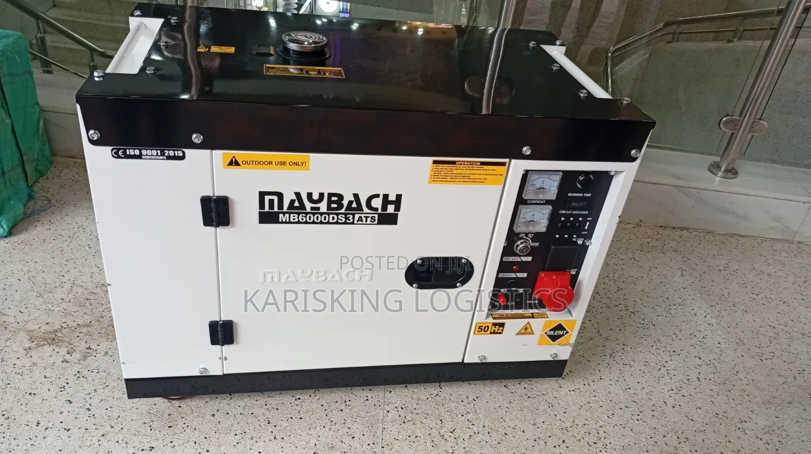 12kva Maybach Diesel Air-Cooled Generator Three Phase With Ats