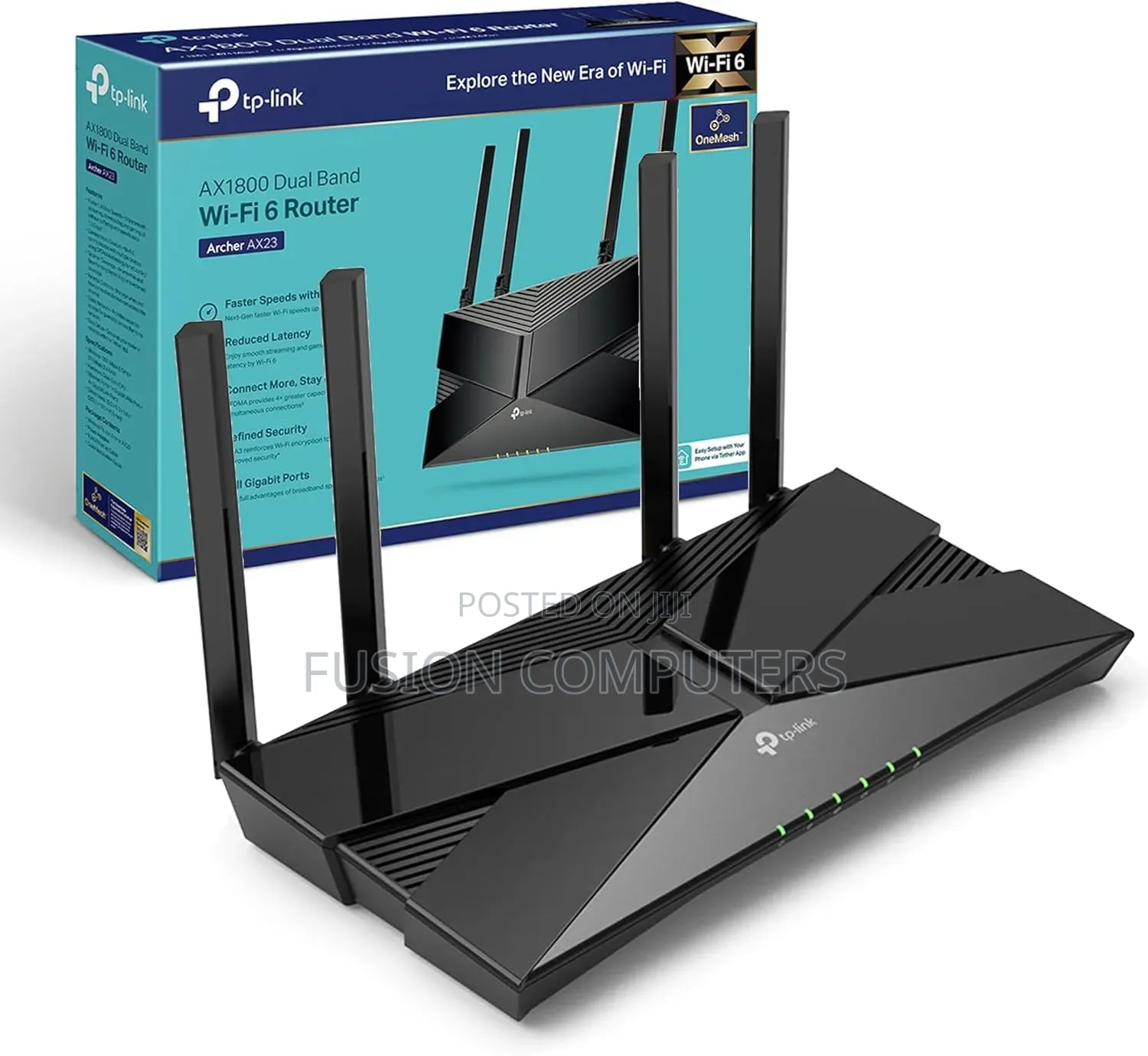 Tp-Link Archer Ax23 Ax1800 Dual-Band Wi-Fi 6 Router