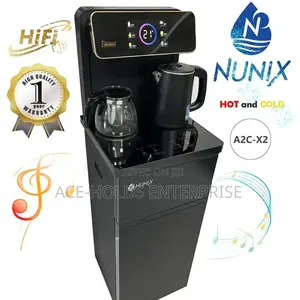 A2c-X2 Nunix Bottom Water Dispenser - Mounted Music Player Hot Cold