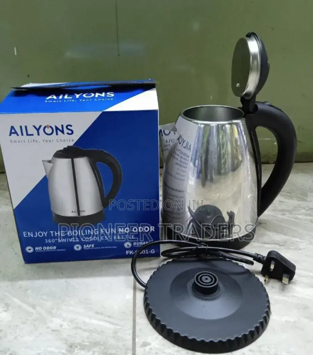 Ailyons 1.8ltrs Stainless Steel Kettle