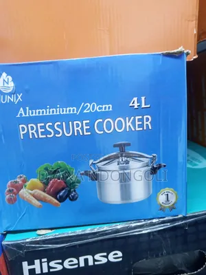 4litres Nunix Stainless Steel Pressure Cooker