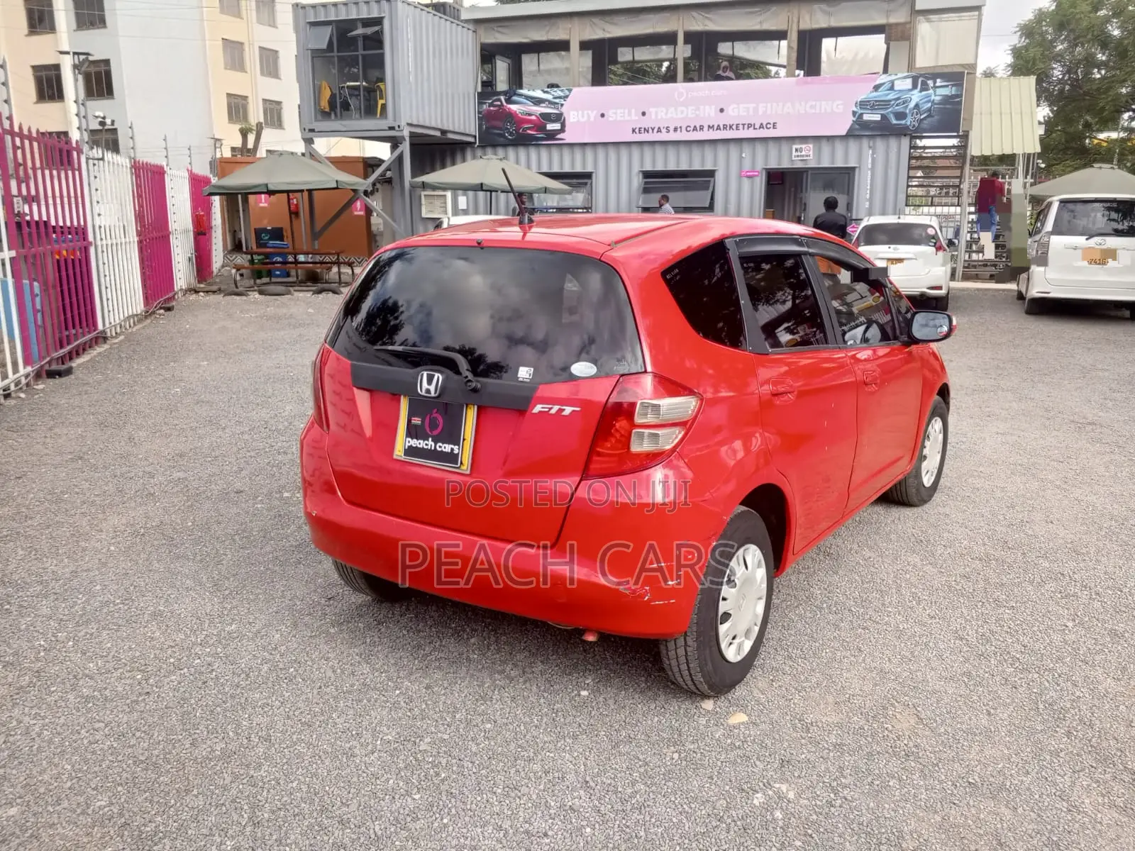 Honda Fit 2010 Red