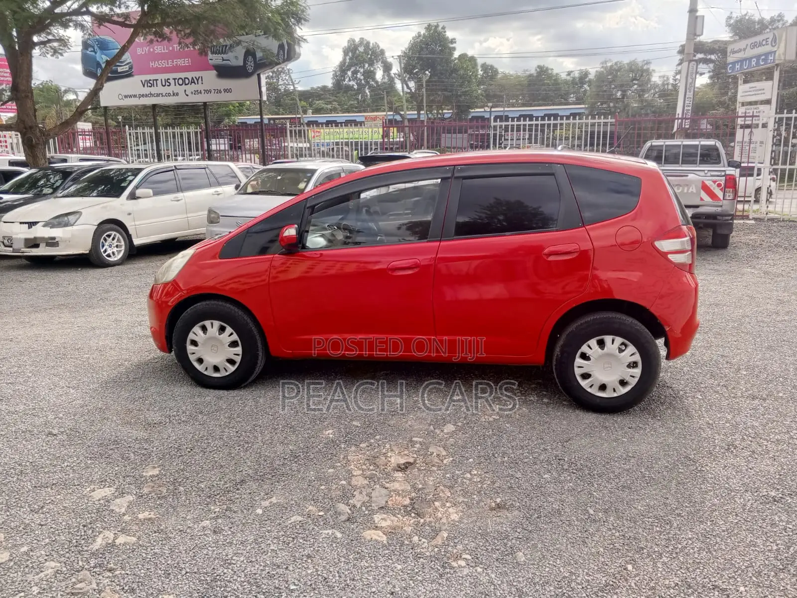 Honda Fit 2010 Red