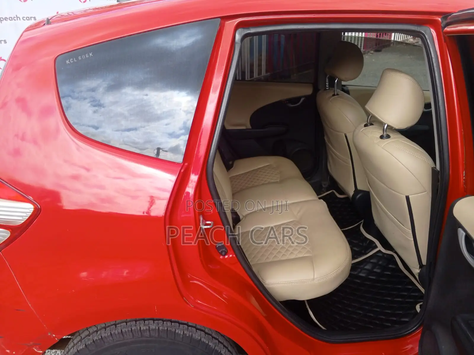 Honda Fit 2010 Red