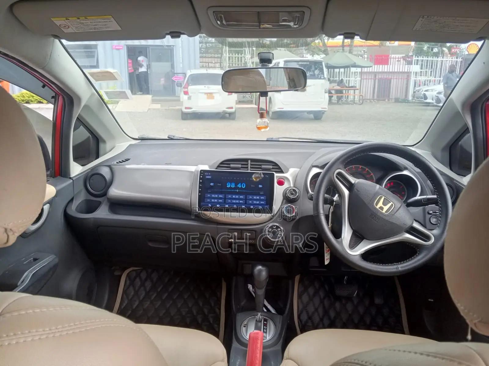 Honda Fit 2010 Red