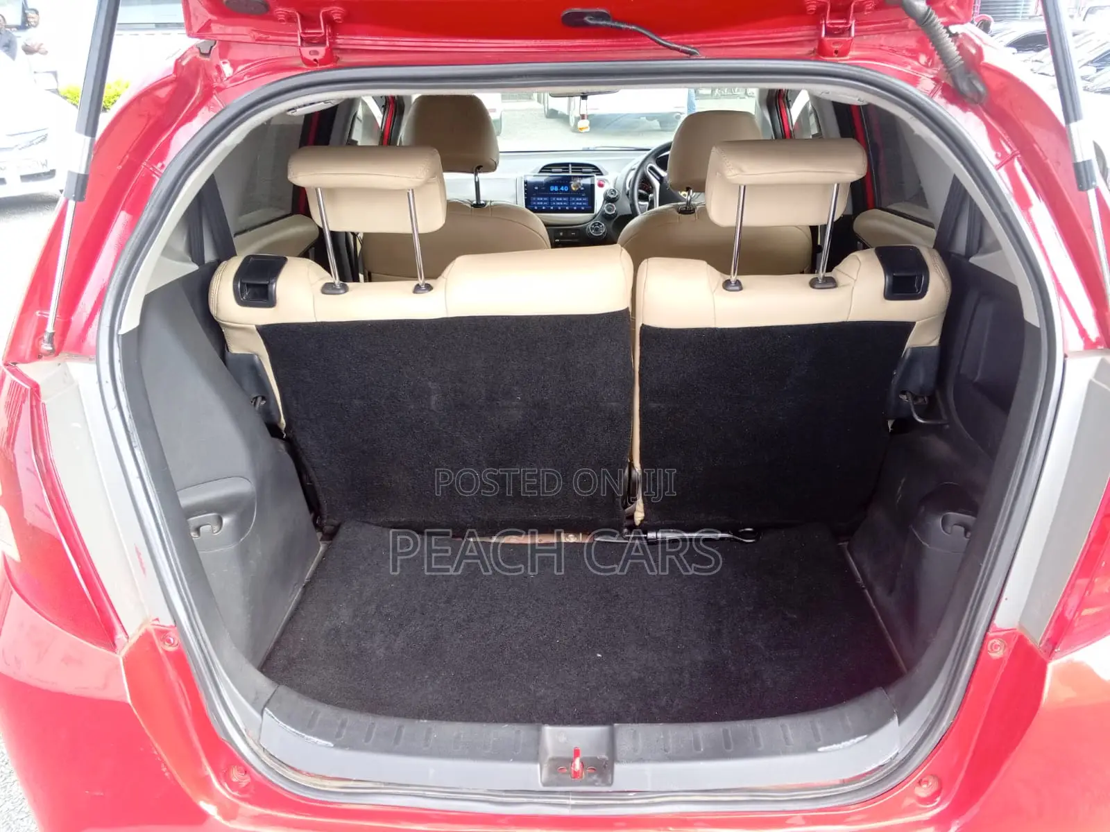 Honda Fit 2010 Red